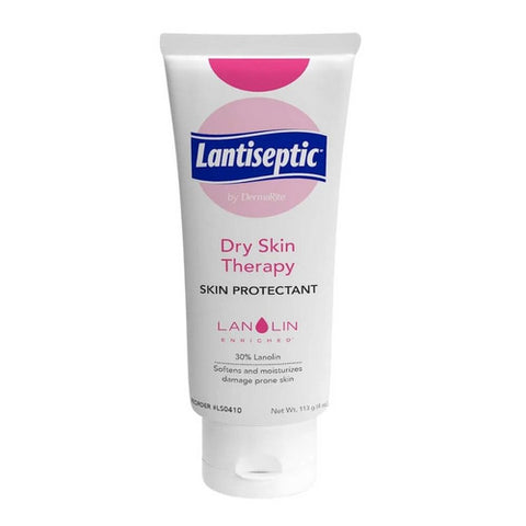 Lantiseptic, Skin Protectant Dry Skin Therapy Lanolin Scent Cream, Count of 12