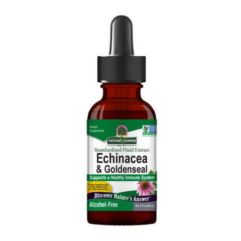 Nature's Answer, Echinacea-Goldenseal, ALCOHOL FREE, 2 OZ