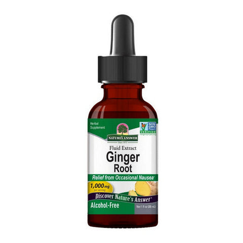 Nature's Answer, Ginger Root, ORGANIC ALCOHOL FREE, 1 OZ