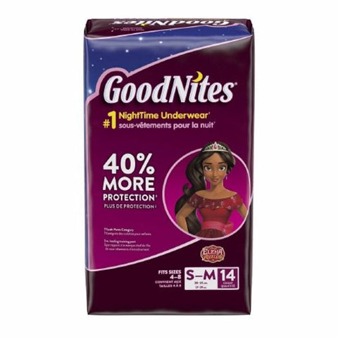 Kimberly Clark, Female Youth Absorbent Underwear, Pack Of 14 Kimberly Clark