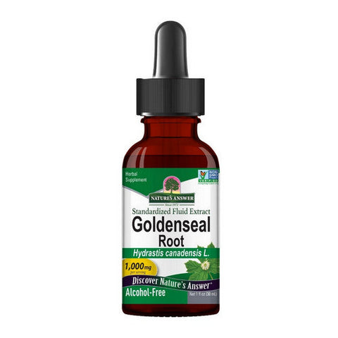 Nature's Answer, Goldenseal Root, Alcohol Free Extract 1 FL Oz