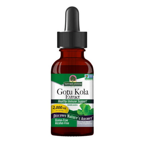 Nature's Answer, Gotu-Kola Herb, ALCOHOL FREE, 1 OZ