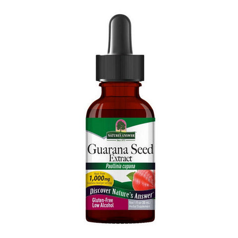 Nature's Answer, Guarana Seed Extract, 1000 Mg, 1 Oz Nature's Answer