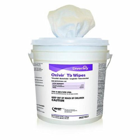 Lagasse, Surface Disinfectant Cleaner Oxivir  Tb Alcohol Based Wipe 160 Count NonSterile Canister Cherry Almo, Box Of 160
