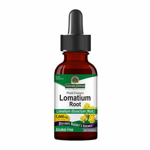 Nature's Answer, Lomatium Root, ALCOHOL FREE, 1 OZ