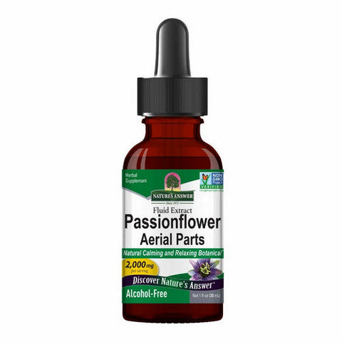Nature's Answer, Passion Flower, Alcohol Free Extract 1 FL Oz