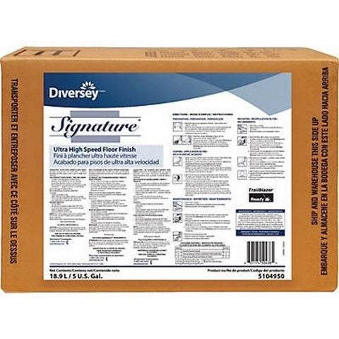 Lagasse, Floor Finish Diversey Signature  Liquid 5 gal. Box Ammonia Scent, 5 Gallons