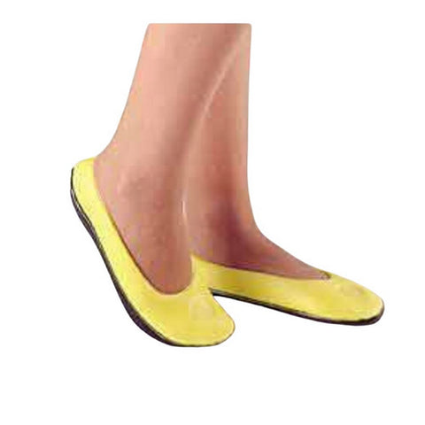 Principle Business Enterprises, Slippers Pillow Paws  Small Lemon Below the Ankle, Count of 96 Principle Business Enterprises