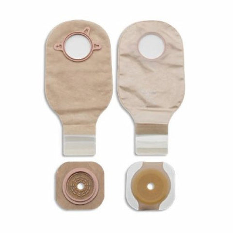 Hollister, Ileostomy Colostomy Pouch Two-Piece System 12 Inch Length Flat 19056, Box Of 5 Hollister