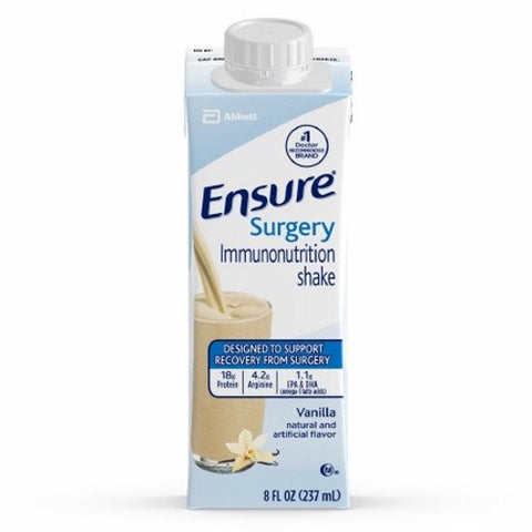Ensure Surgery Immunonutrition Shake Vanilla Flavor Count of 15 by Abbott Nutrition