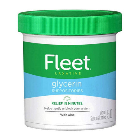 Fleet, Laxative Fleet Glycerin Suppositories Gram Strength, 50 Count Fleet