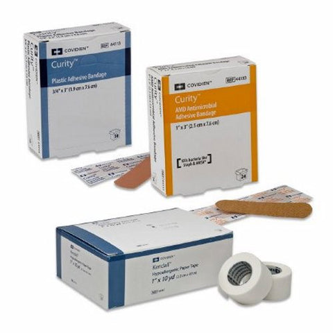 Cardinal, Adhesive Strip 1 X 3 Inch Plastic Rectangle Sheer Sterile 44119, Case Of 72 Cardinal