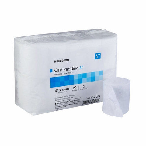 McKesson, Cast Padding Undercast 4 Inch X 4 Yard Polyester NonSterile 16-CP4, Case Of 4 McKesson