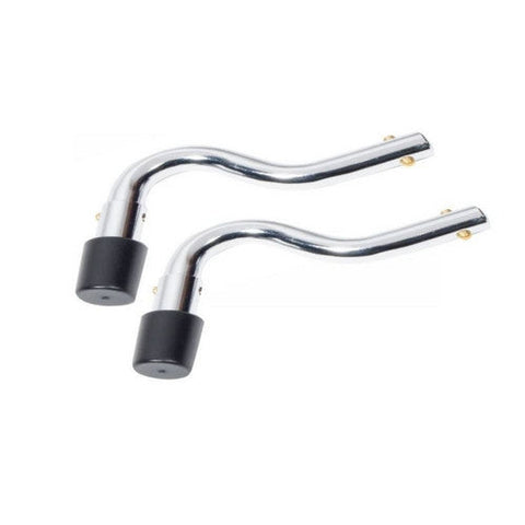 Drive Medical, Wheelchair Anti Tipper For Sentra Reclining, Silver Sport 1 & 2, Chrome Sport STDS818, 1 Pair Drive Medical