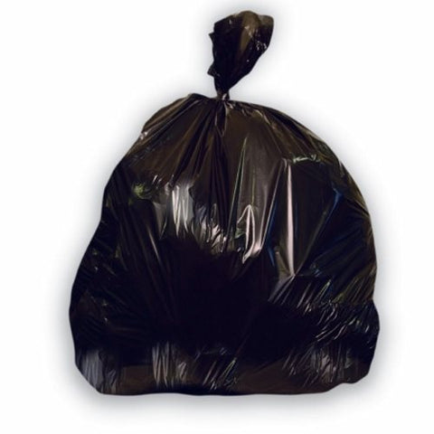 Lagasse, Trash Bag Heritage X-Liner 60 gal. Black Reprocessed Resin 1.50 Mil. 38 X 58 Inch Star Seal Bottom F, Count of 100