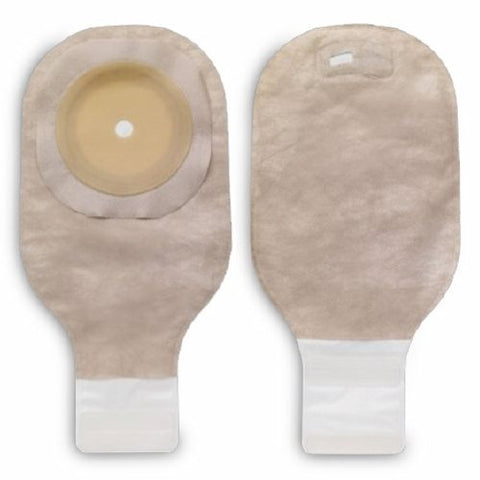 Hollister, Ostomy Pouch One-Piece System 12 Inch Length Flat 8131, Box Of 10 Hollister