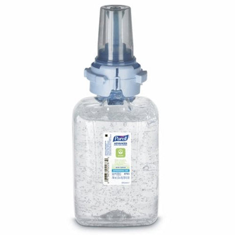 Gojo, Hand Sanitizer Purell  Advanced 700 mL Ethyl Alcohol Gel Dispenser Refill Bottle, Count of 4 Gojo