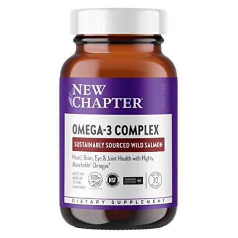 Omeg-3 Complex 30 Softgels by New Chapter