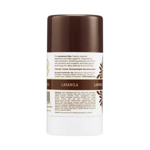 Lavanila, Vanilla Grapefruit The Healthy Deodorant Stick, 2 Oz