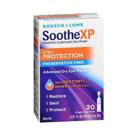 Bausch + Lomb, Soothe XP Xtra Protection Eye Drops Preservative Free, 30 Each Bausch + Lomb