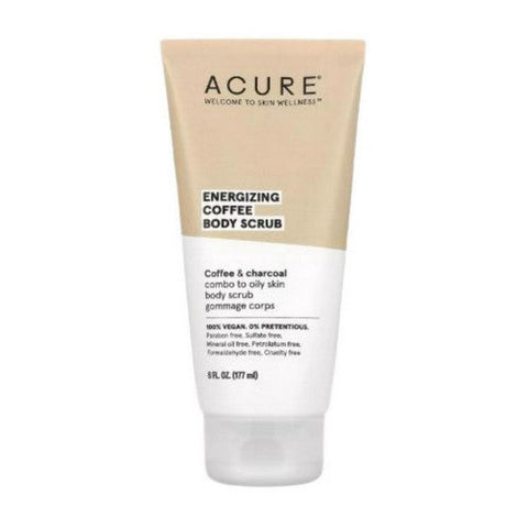 Acure, Body Scrub Energy Coffee, 6 Oz