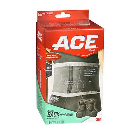 Ace, Ace Deluxe Back Stabilizer With Lumbar Support, 1 Each Ace