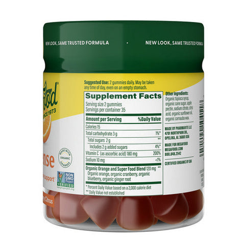 MegaFood, C Defense, Tangy Citrus, 70 Gummies MegaFood