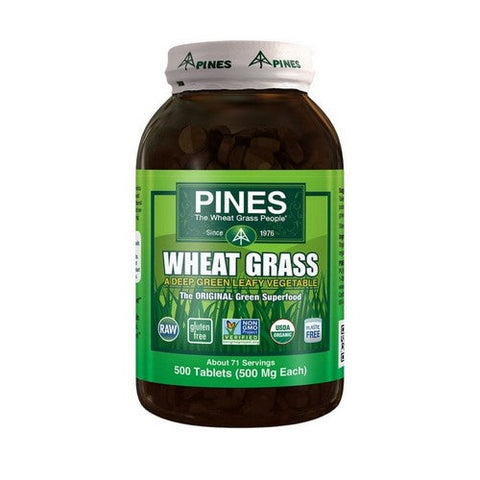 Pines Wheat Grass, Pines Wheat Grass, 500 MG, 500 Tabs