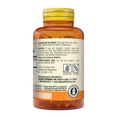 Mason, Peppermint Oil, 50 mg 90 Softgel Mason