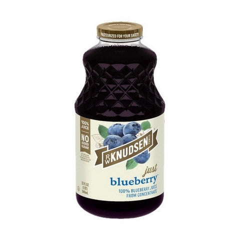 Rw Knudsen Family, Just Blueberry Juice, Case of 6 X 32 Oz Rw Knudsen Family