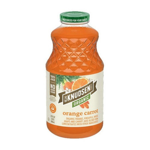 Rw Knudsen Family, Organic Orange Carrot Juice, Case of 6 X 32 Oz Rw Knudsen Family
