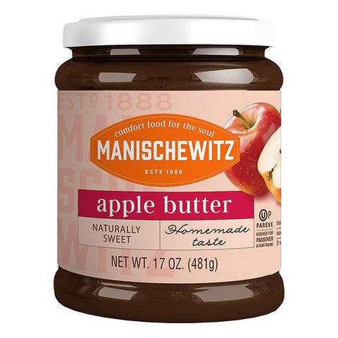 Manischewitz, Original Apple Butter Fruit Spread, 17 Oz(Case Of 6)