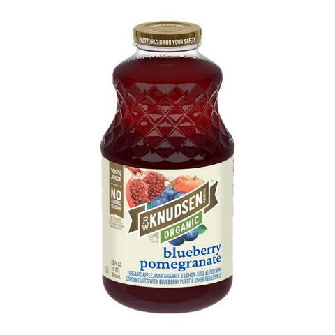 Rw Knudsen Family, Organic Blueberry Pomegranate Juice Blend, Case of 6 X 32 Oz Rw Knudsen Family