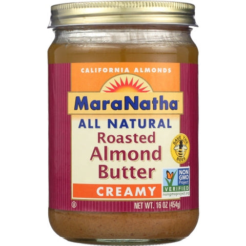 Maranatha, Nut Bttr Almnd Crmy Ns, Case of 6 X 16 Oz