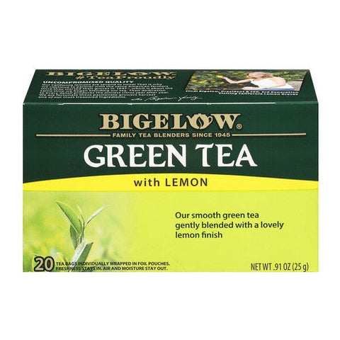 Bigelow, Green Tea With Lemon, 0.91 Oz(Case Of 6) Bigelow