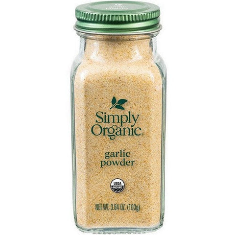 Simply Organic, Organic Garlic Powder, 3.64 Oz(Case Of 6) Simply Organic