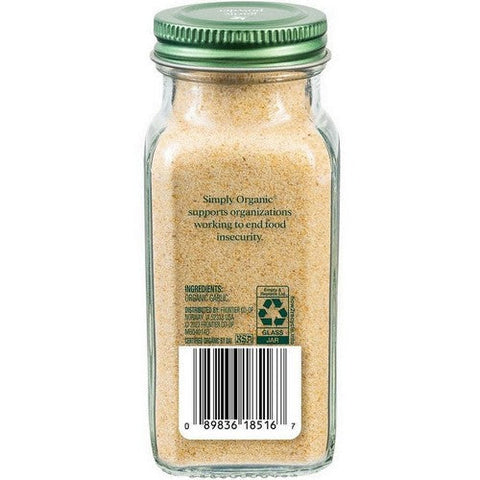 Simply Organic, Organic Garlic Powder, 3.64 Oz(Case Of 6) Simply Organic