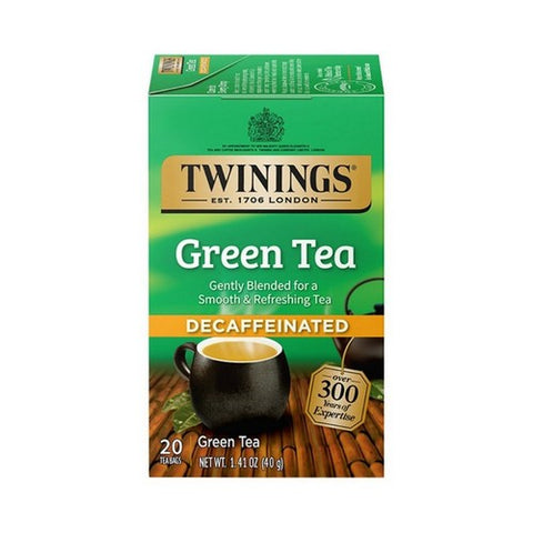Twinings, Green Tea Decaffeinated, 20 Bags Twinings