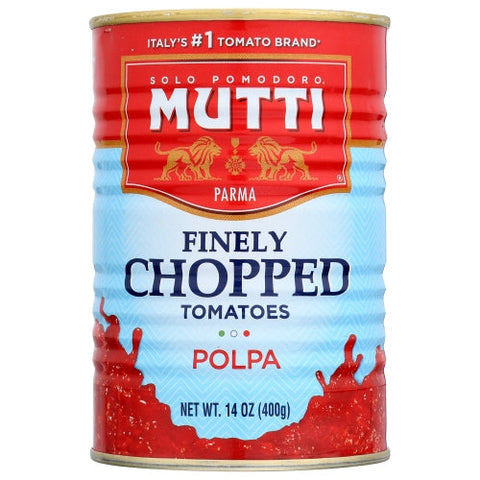 Mutti, Tomato Polpa Finely Chppd, Case of 12 X 14 Oz Mutti