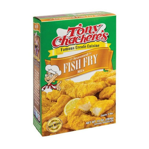 Tony Chachere's, Seasoned Fish Fry, 10 Oz(Case Of 12)