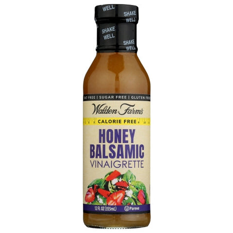 Walden Farms, Honey Balsamic Vinaigrette, 12 Oz(Case Of 6) Walden Farms