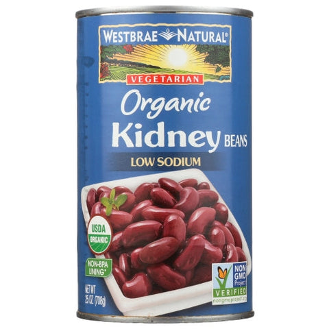 Westbrae, Bean Kidney Org, Case of 12 X 25 Oz Westbrae