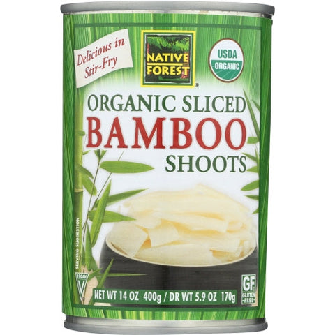 Native Forest, Bamboo Shoots Org, Case of 6 X 14 Oz Native Forest