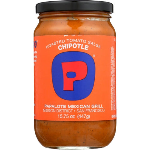 Papalote Salsa, Salsa Rstd Tmto Chptl, 15.75 Oz(Case Of 12)