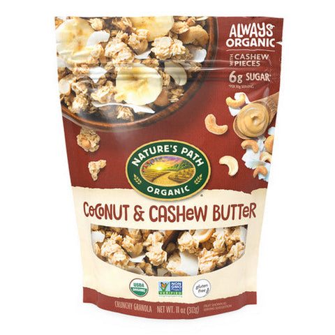Natures Path, Organic Coconut And Cashew Butter, 11 Oz(Case Of 8)