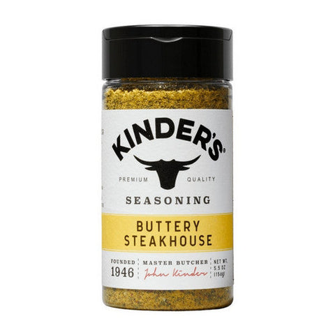 Kinders, Rub Buttery Steak House, 5.5 Oz(Case Of 6)