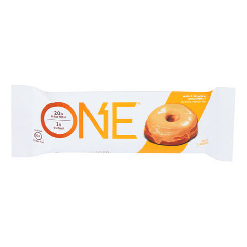 Onebar, Bar Protein Maple Glazed Donut, 60 Grams(Case Of 12) Onebar