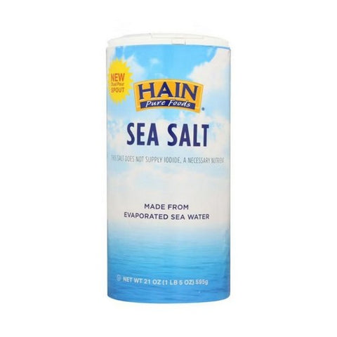 Hain Pure Foods, Salt Sea, 21 Oz(Case Of 8) Hain Pure Foods