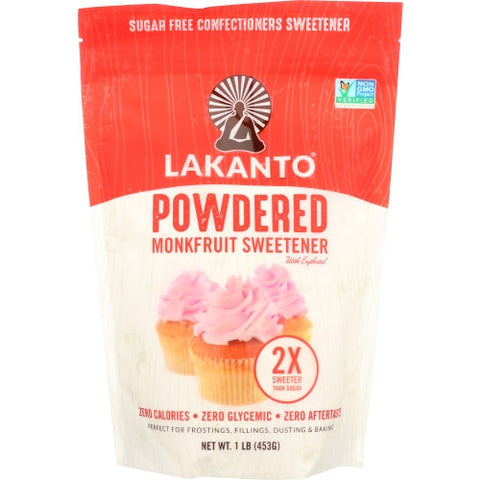 Lakanto, Sweetnr Powdered, 16 Oz(Case Of 8)