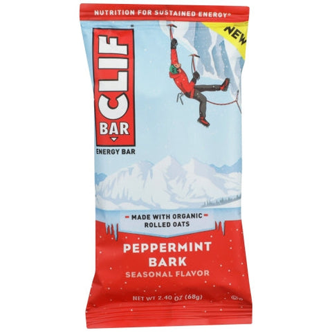 Clif Bar, Bar Peppermint Bark, 2.4 Oz(Case Of 12) Clif Bar
